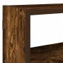 Estante cubo de pared 7 compartimentos madera roble ahumado en Estanterías | Comprar online en Foru.es