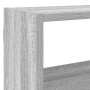 Estante cubo de pared 7 compartimentos madera gris Sonoma en Estanterías | Comprar online en Foru.es