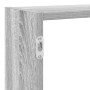Estante cubo de pared 7 compartimentos madera gris Sonoma en Estanterías | Comprar online en Foru.es