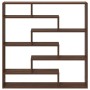 Estante cubo de pared 7 compartimentos madera roble marrón en Estanterías | Comprar online en Foru.es