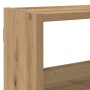 Estante cubo de pared 7 compartimentos madera roble artisan en Estanterías | Comprar online en Foru.es