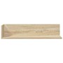 Estantes pared 2 uds madera roble Sonoma 75x16,5x16,5 cm en Estanterías | Comprar online en Foru.es