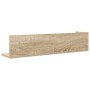 Estantes pared 2 uds madera roble Sonoma 75x16,5x16,5 cm en Estanterías | Comprar online en Foru.es