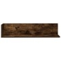 Estantes de pared 2 uds madera roble ahumado 75x16,5x16,5 cm en Estanterías | Comprar online en Foru.es