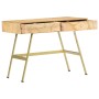 Escritorio con cajones de madera maciza de mango 100x55x75 cm de vidaXL, Escritorios - Ref: Foro24-286150, Precio: 174,30 €, ...