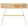 Escritorio con cajones de madera maciza de mango 100x55x75 cm de vidaXL, Escritorios - Ref: Foro24-286150, Precio: 174,30 €, ...