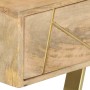 Escritorio con cajones de madera maciza de mango 100x55x75 cm de vidaXL, Escritorios - Ref: Foro24-286150, Precio: 174,30 €, ...