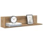 Estantes de pared 2 uds madera roble artisan 75x16,5x16,5 cm en Estanterías | Comprar online en Foru.es