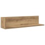 Estantes de pared 2 uds madera roble artisan 75x16,5x16,5 cm en Estanterías | Comprar online en Foru.es