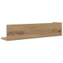 Estantes de pared 2 uds madera roble artisan 75x16,5x16,5 cm en Estanterías | Comprar online en Foru.es