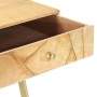 Escritorio con cajones de madera maciza de mango 100x55x75 cm de vidaXL, Escritorios - Ref: Foro24-286150, Precio: 174,30 €, ...
