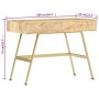 Escritorio con cajones de madera maciza de mango 100x55x75 cm de vidaXL, Escritorios - Ref: Foro24-286150, Precio: 174,30 €, ...