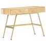 Escritorio con cajones de madera maciza de mango 100x55x75 cm de vidaXL, Escritorios - Ref: Foro24-286150, Precio: 174,30 €, ...