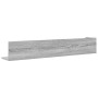 Estantes de pared 2 uds madera gris Sonoma 100x16,5x16,5 cm en Estanterías | Comprar online en Foru.es