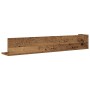 Estantes de pared 2 uds madera envejecida 100x16,5x16,5 cm en Estanterías | Comprar online en Foru.es