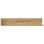 Estantes de pared 2 uds madera roble artisan 100x16,5x16,5 cm en Estanterías | Comprar online en Foru.es