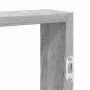 Estantería de pared madera ingeniería gris Sonoma 43x9x60 cm en Estanterías | Comprar online en Foru.es