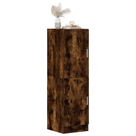 Mueble cocina madera ingeniería roble ahumado 38x41,5x131,5 cm en Armarios de cocina | Comprar online en Foru.es