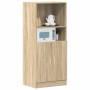 Mueble de cocina madera ingeniería roble sonoma 57x41,5x131,5cm en Armarios de cocina | Comprar online en Foru.es