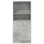 Mueble cocina madera ingeniería gris hormigón 57x41,5x131,5 cm en Armarios de cocina | Comprar online en Foru.es