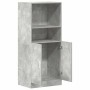 Mueble cocina madera ingeniería gris hormigón 57x41,5x131,5 cm en Armarios de cocina | Comprar online en Foru.es