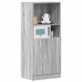 Mueble de cocina madera ingeniería gris sonoma 57x41,5x131,5 cm en Armarios de cocina | Comprar online en Foru.es