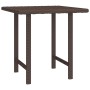 Set de mesas auxiliares 3 piezas ratán sintético marrón de vidaXL, Mesas auxiliares - Ref: Foro24-319387, Precio: 41,01 €, De...
