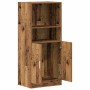 Mueble de cocina madera ingeniería envejecida 57x41,5x131,5 cm en Armarios de cocina | Comprar online en Foru.es
