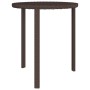 Set de mesas auxiliares 3 piezas ratán sintético marrón de vidaXL, Mesas auxiliares - Ref: Foro24-319387, Precio: 41,01 €, De...