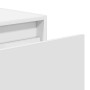 Mesitas de noche de pared con luces LED 2 unidades blanco en Muebles TV | Comprar online en Foru.es