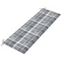 Banco de jardín con cojín madera maciza de acacia 157 cm de vidaXL, Bancos de jardín - Ref: Foro24-3064280, Precio: 185,42 €,...