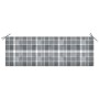 Banco de jardín con cojín madera maciza de acacia 157 cm de vidaXL, Bancos de jardín - Ref: Foro24-3064280, Precio: 185,42 €,...