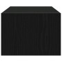 Mueble de TV con luces LED roble negro 100X35,5x25 cm en Muebles TV | Comprar online en Foru.es