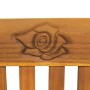 Banco de jardín con cojín madera maciza de acacia 157 cm de vidaXL, Bancos de jardín - Ref: Foro24-3064285, Precio: 180,29 €,...