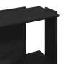 Librería de 3 estantes madera de ingeniería negro 60x30x80 cm en Librerías y estanterías | Comprar online en Foru.es