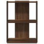 Librería 3 estantes madera ingeniería marrón roble 60x30x80 cm en Librerías y estanterías | Comprar online en Foru.es