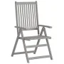 Sillas reclinables jardín y cojines 4 uds madera maciza acacia de vidaXL, Sillas de jardín - Ref: Foro24-3065383, Precio: 287...