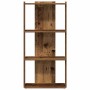 Librería 3 niveles madera ingeniería madera vieja 60x30x120 cm en Librerías y estanterías | Comprar online en Foru.es