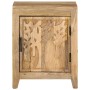 Mesita de noche de madera maciza de mango 40x30x50 cm de vidaXL, Mesitas de noche - Ref: Foro24-320811, Precio: 111,45 €, Des...