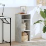 Estantería madera contrachapada gris hormigón 34x31x80 cm en Librerías y estanterías | Comprar online en Foru.es