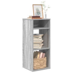 Estantería madera de ingeniería color gris sonoma 34x31x80 cm en Librerías y estanterías | Comprar online en Foru.es