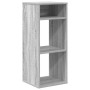 Estantería madera de ingeniería color gris sonoma 34x31x80 cm en Librerías y estanterías | Comprar online en Foru.es