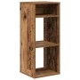 Estantería madera ingeniería madera envejecida 34x31x80 cm en Librerías y estanterías | Comprar online en Foru.es
