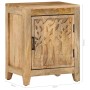 Mesita de noche de madera maciza de mango 40x30x50 cm de vidaXL, Mesitas de noche - Ref: Foro24-320811, Precio: 111,45 €, Des...