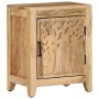 Mesita de noche de madera maciza de mango 40x30x50 cm de vidaXL, Mesitas de noche - Ref: Foro24-320811, Precio: 111,45 €, Des...