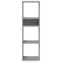 Estantería madera de ingeniería color gris sonoma 34x31x112 cm en Librerías y estanterías | Comprar online en Foru.es