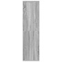Estantería madera de ingeniería color gris sonoma 34x31x112 cm en Librerías y estanterías | Comprar online en Foru.es