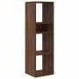 Estantería madera de ingeniería color marrón roble 34x31x112 cm en Librerías y estanterías | Comprar online en Foru.es