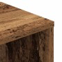 Estantería madera de ingeniería envejecida 34x31x112 cm en Librerías y estanterías | Comprar online en Foru.es
