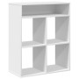Estantería librería madera contrachapada blanco 66x31x80 cm en Librerías y estanterías | Comprar online en Foru.es